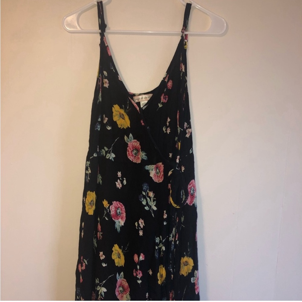 Band of Gypsies faux wrap dress
